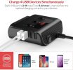 Car coffee pot heating power supply 1 + 3, USB1 + 3 fast charger