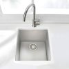 Undermount Sink 14 x 18 x 8.5 inch - Single Bowl Stainless Steel Sink 16 Gauge - Handmade Kitchen Sink
